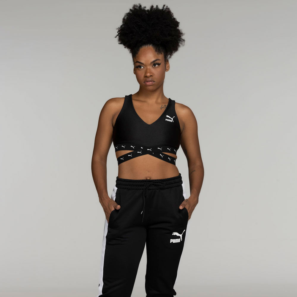 Top Cropped sem Bojo Puma Dare