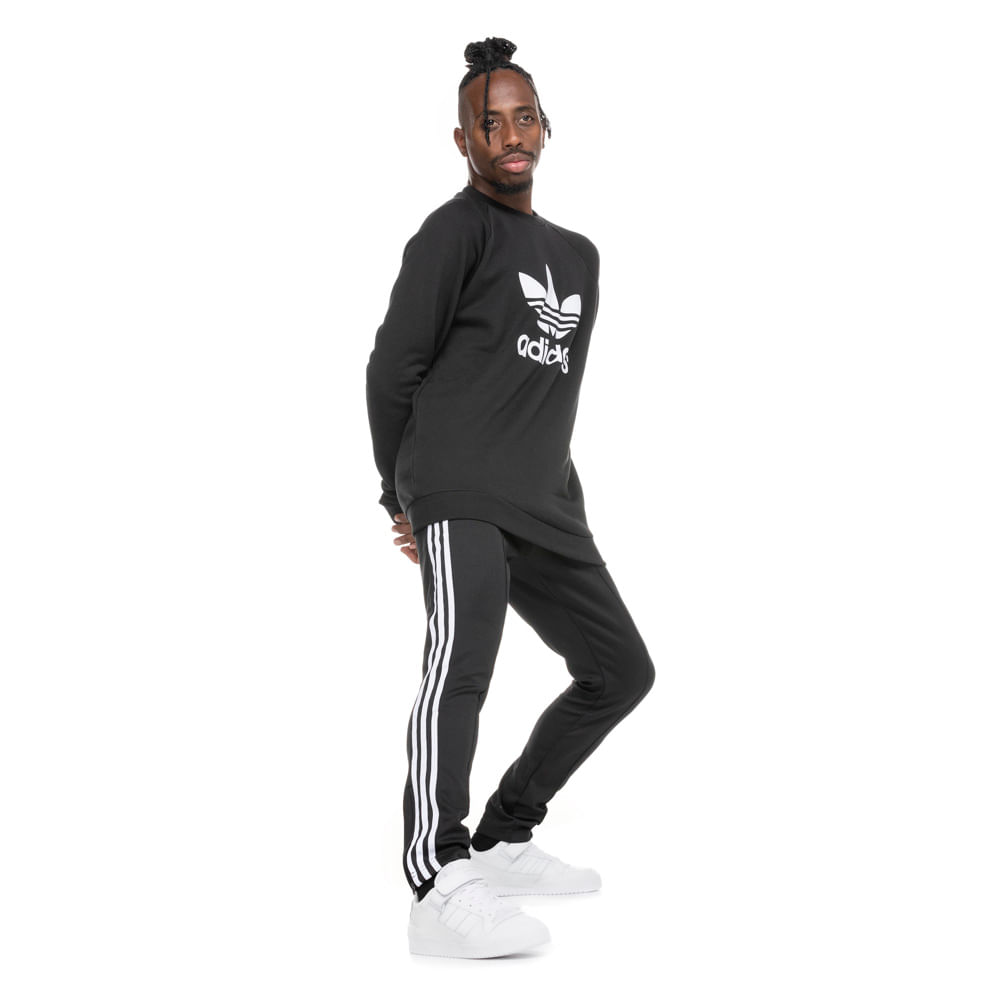 Blusão adidas Trefoil Crew