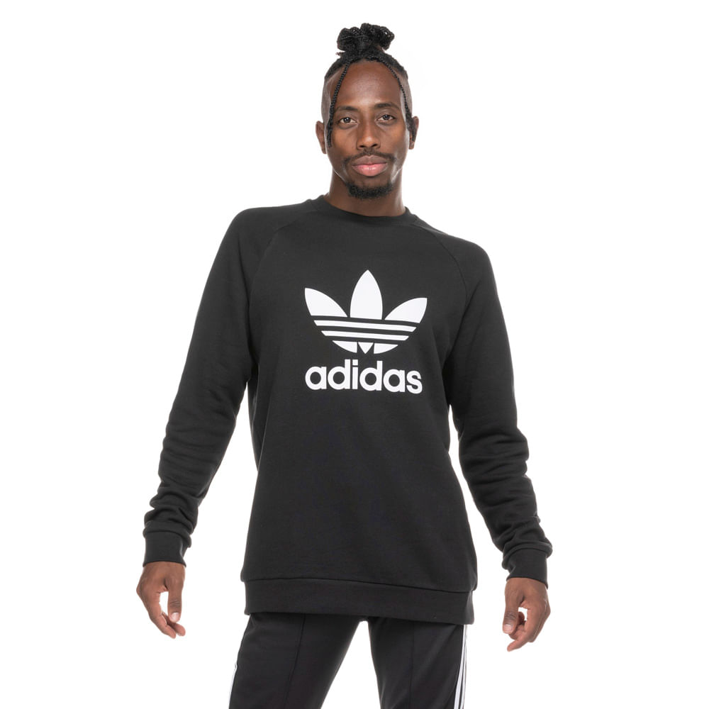 Blusão adidas Trefoil Crew