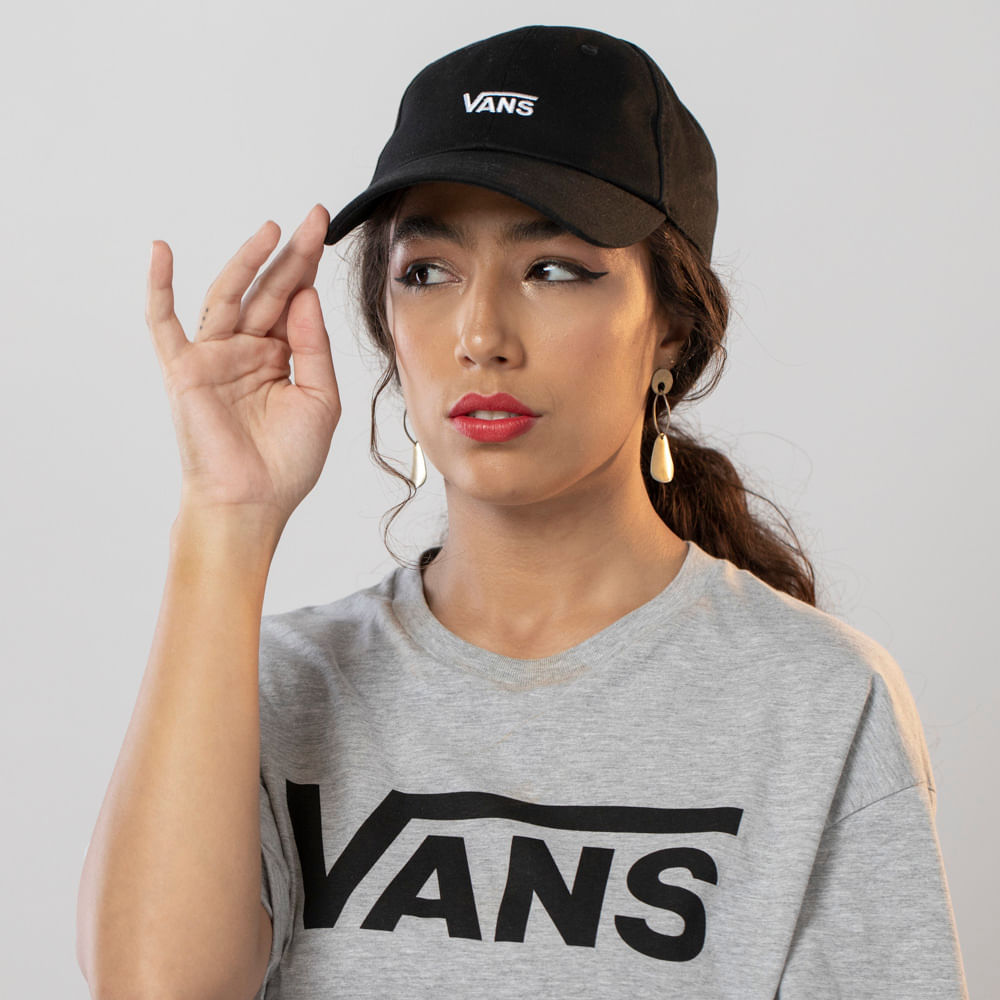 Boné Vans Aba Curva com Laço Bow Back Hat