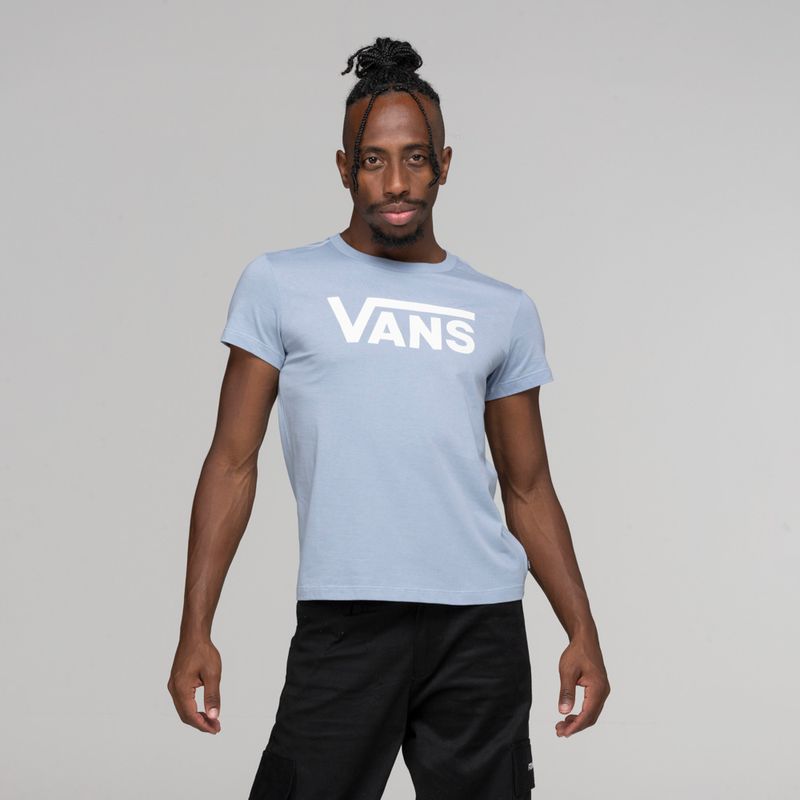 Camiseta hot sale vans cinza