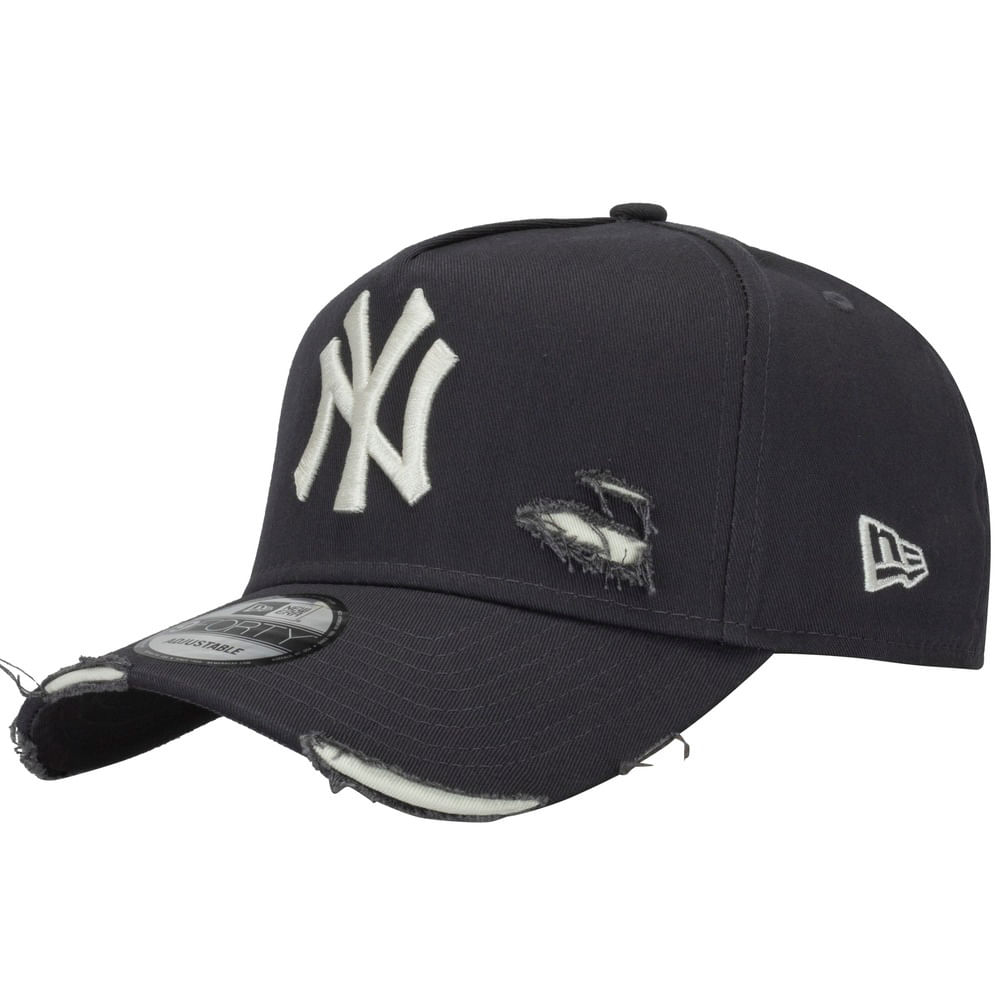 Boné New York Yankees MBL Aba Curva 940 Af St Grh Strapback - Adulto