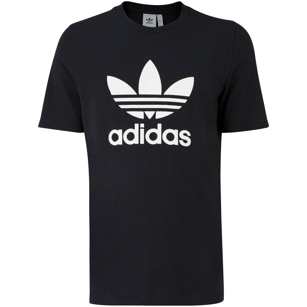 Camiseta adidas Manga Curta Trefoil - Masculina