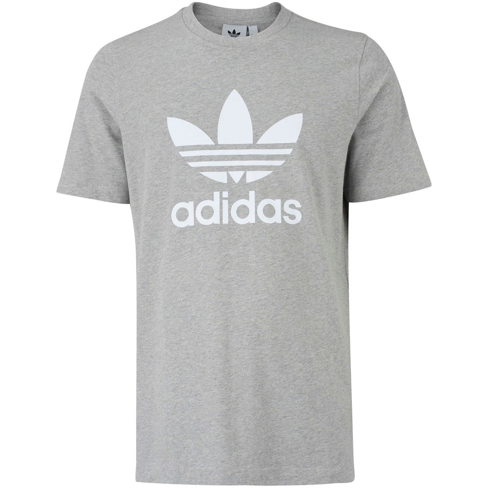 Camiseta adidas Manga Curta Trefoil - Masculina