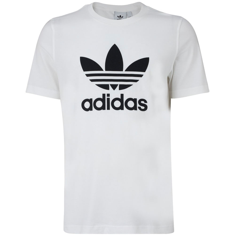 Camiseta adidas Manga Curta Trefoil - Masculina