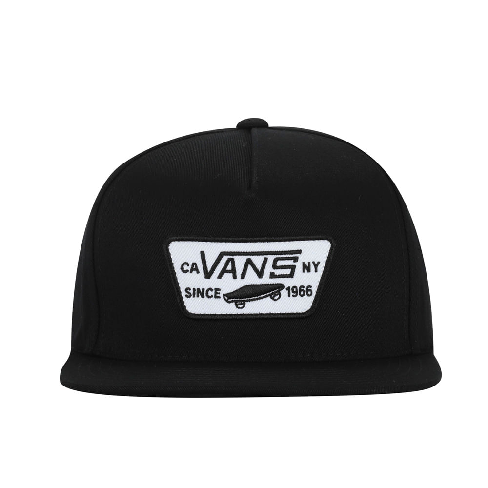 Boné Vans Aba Reta Snapback Full Patch - Adulto