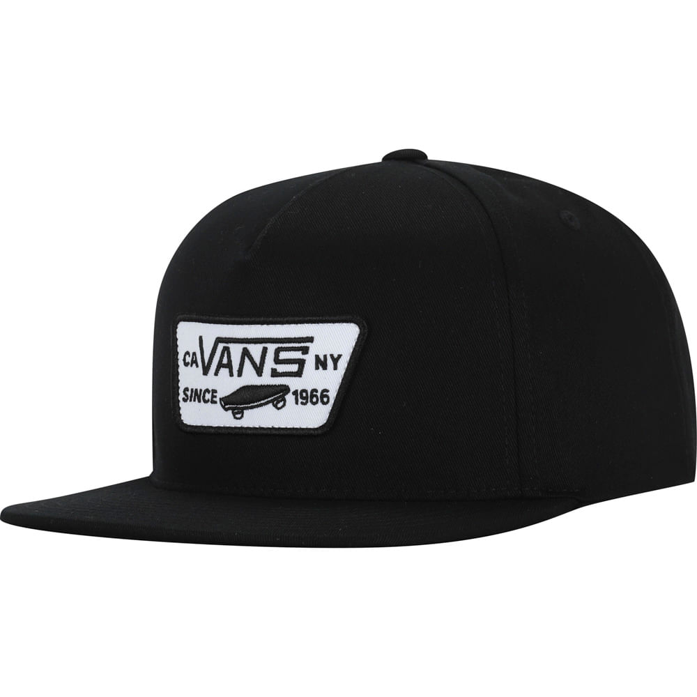 Boné Vans Aba Reta Snapback Full Patch - Adulto