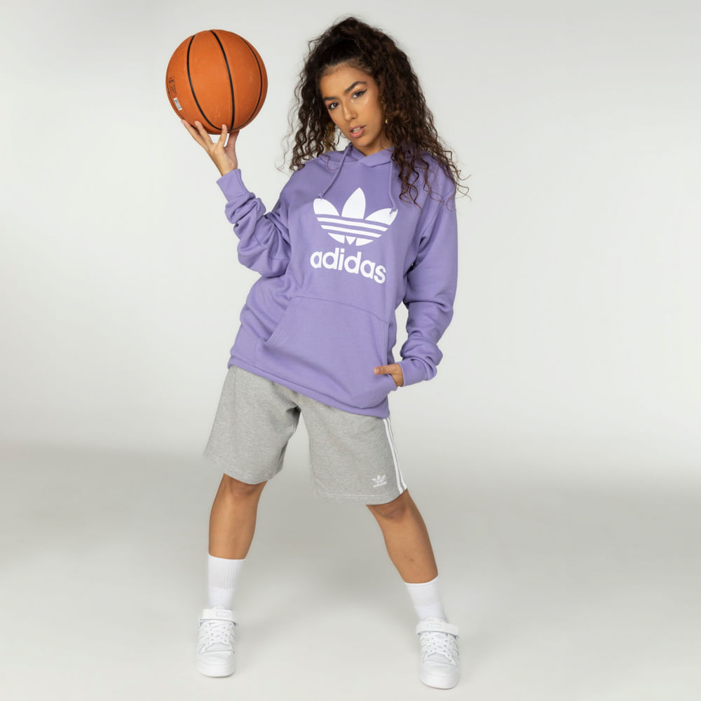 Blusa de Moletom adidas Originals Trefoil Hoody