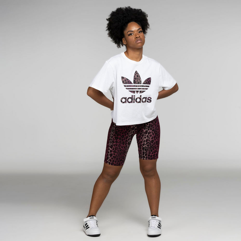 Camiseta adidas Originals Manga Curta Logo