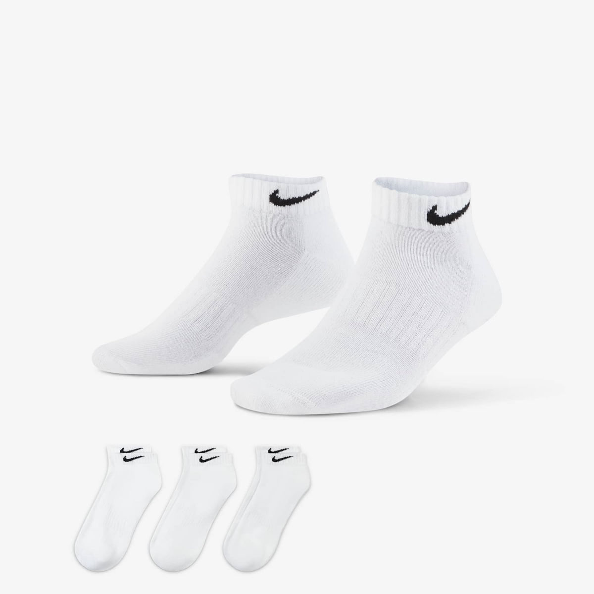 Meia Nike Everyday Cushion (3 pares) Unissex