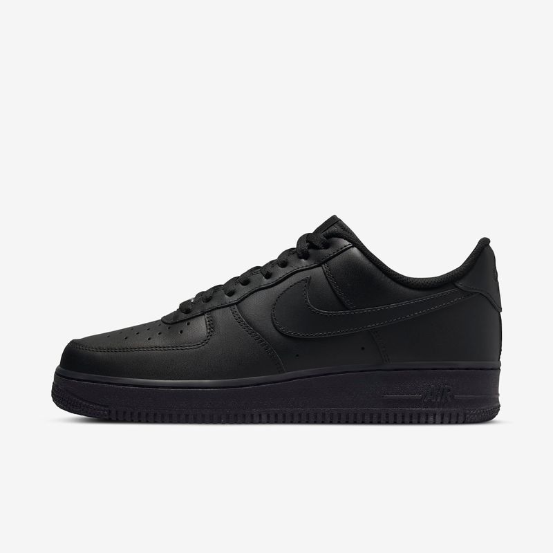 Nike air force store black size 7