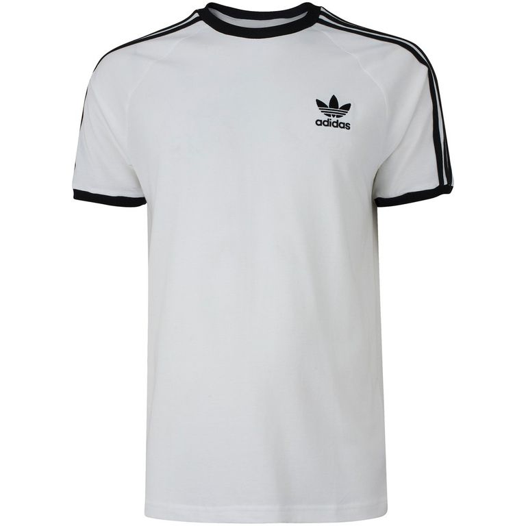 Camiseta adidas Manga Curta 3 Stripes - Masculina