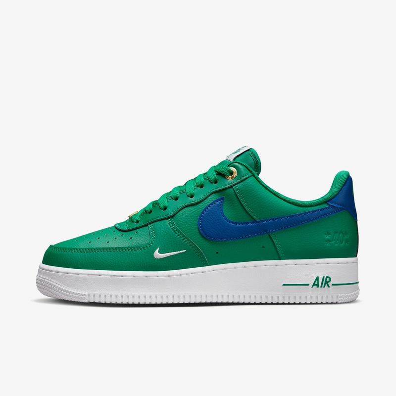 Tênis Nike Air Force 1 Low - Verde/Branco