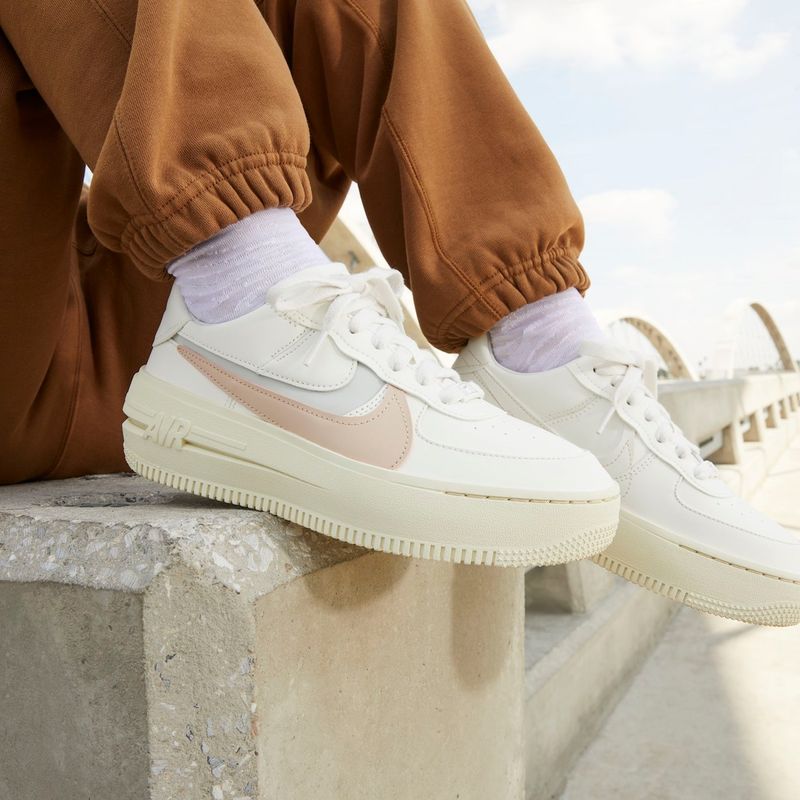 Tênis Nike Air Force Tradicional Feminino Masculino Branco