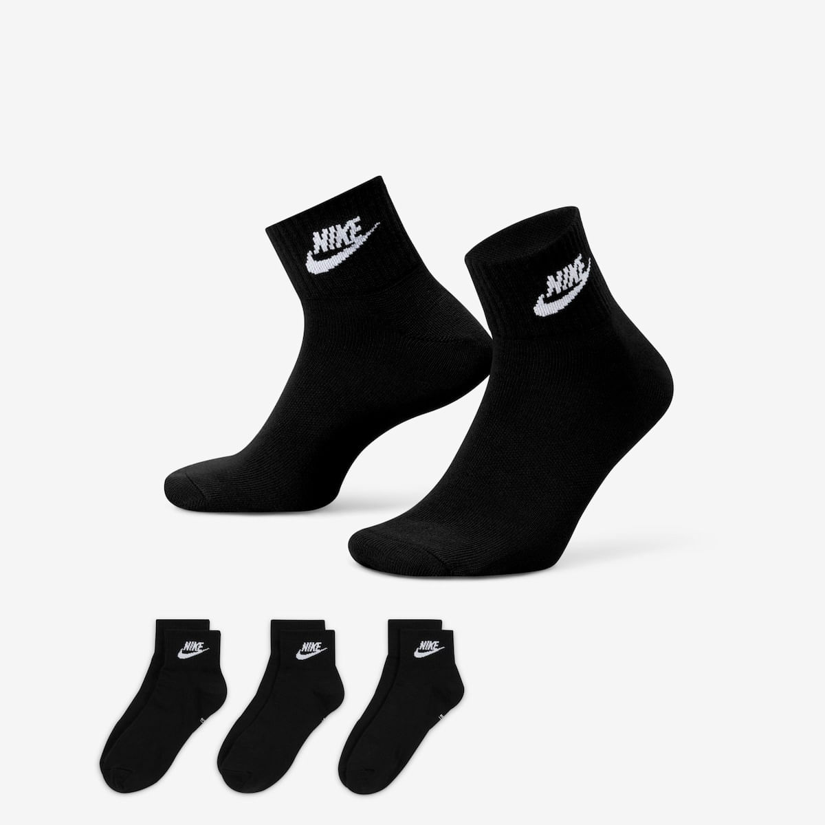 Meia Nike Everyday Essential (3 Pares) Unissex