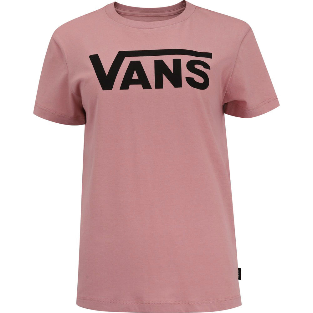 Camiseta Vans Manga Curta Flying V Crew - Feminina