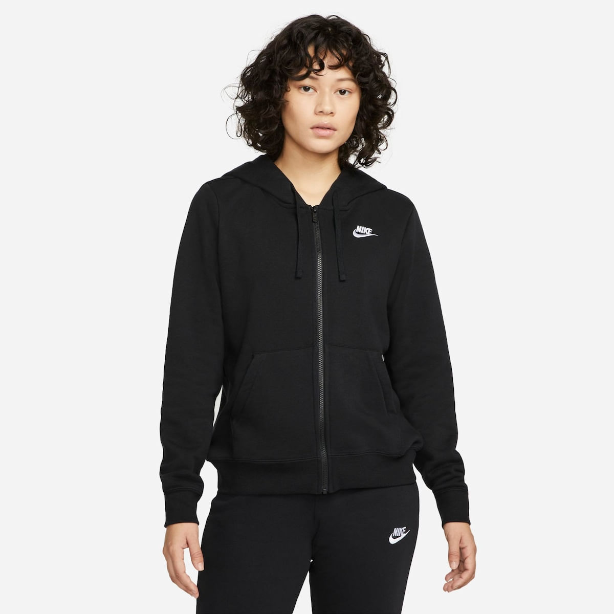 Jaqueta Nike Sportswear Club Fleece Feminina