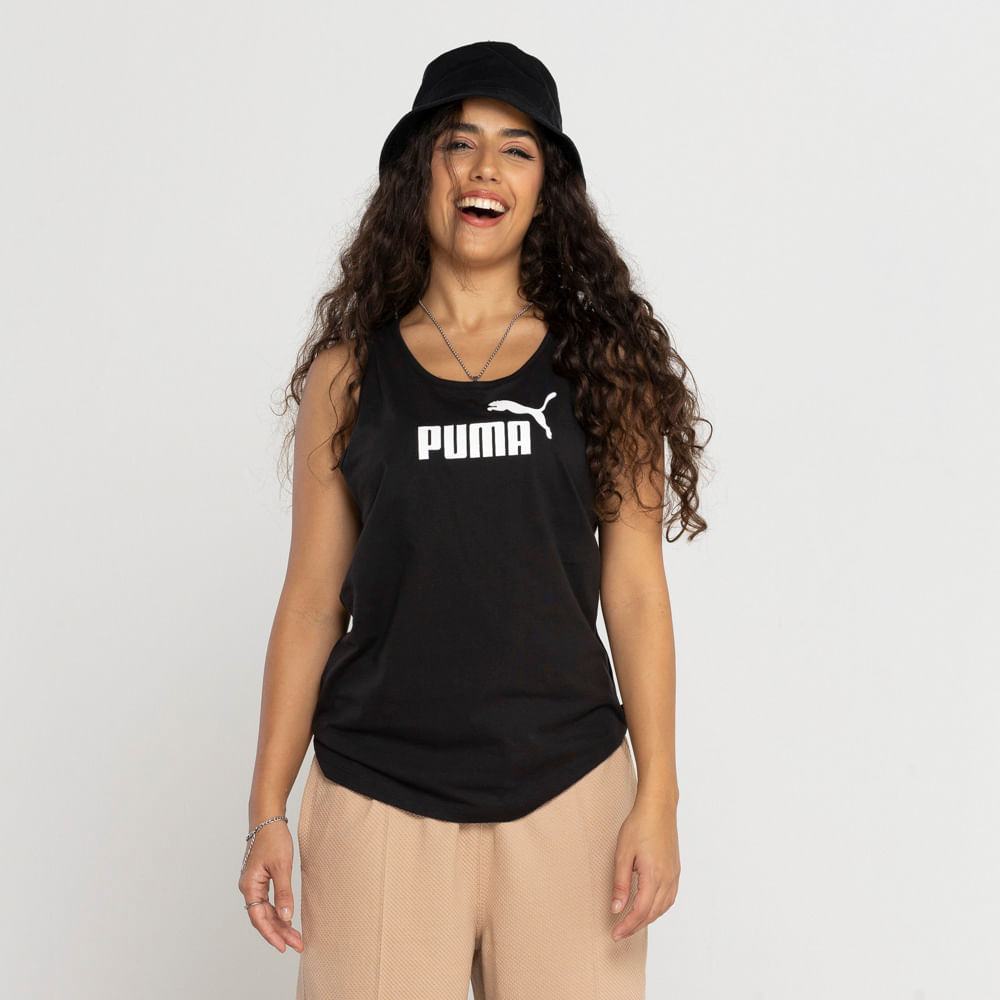 Regata Puma Sports Essential Sleeveles Vermelha - Compre Agora