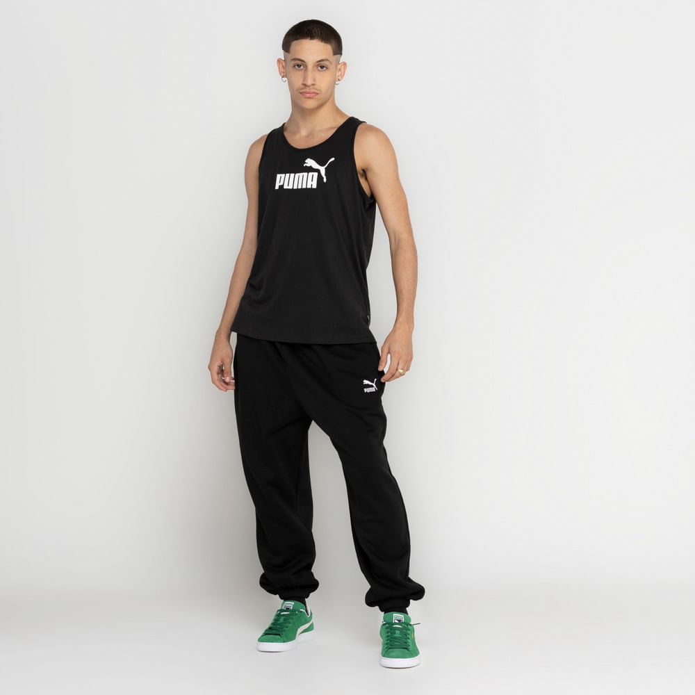 Camiseta Regata Puma Essentials Logo Tank