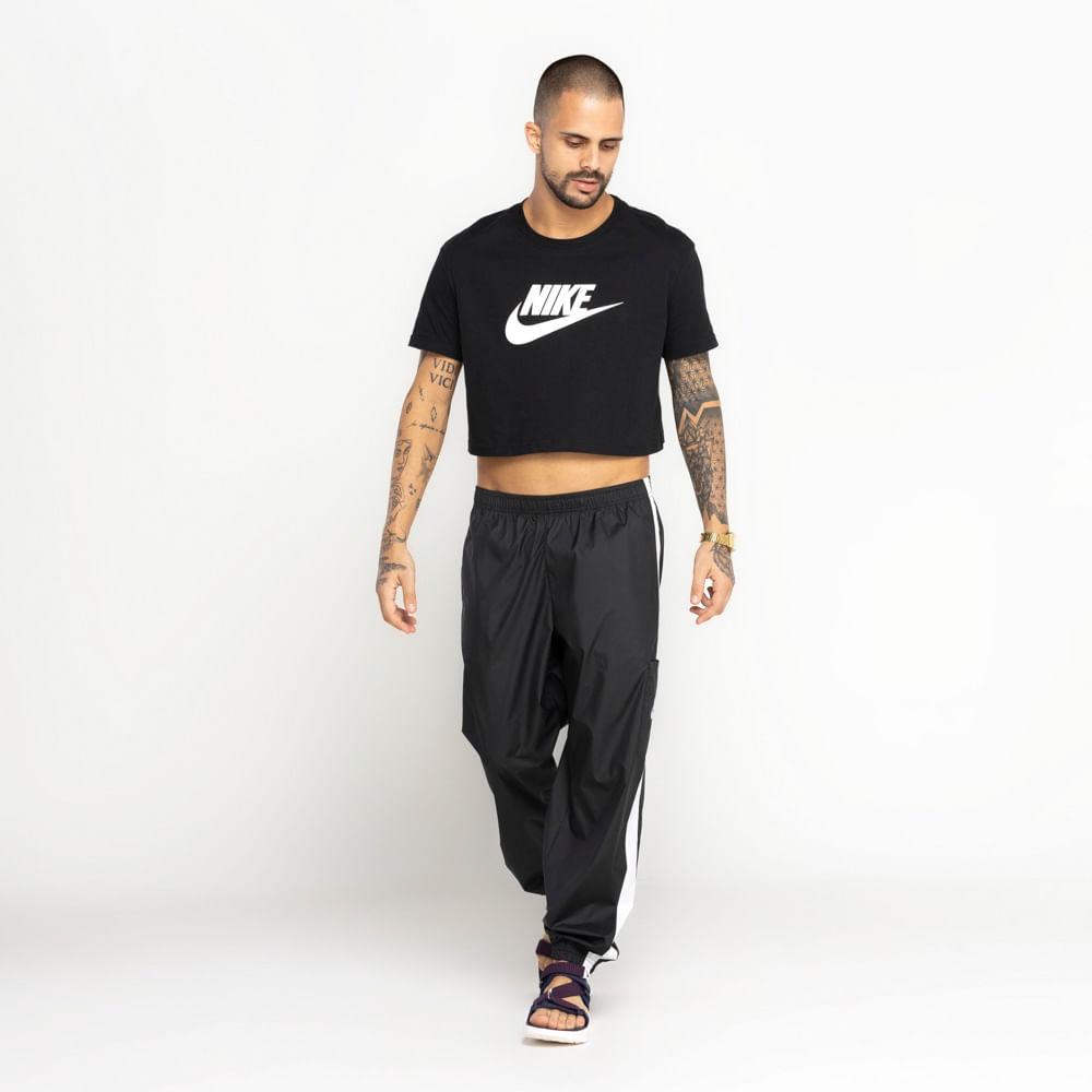 Blusa Cropped Nike Tee Sportswear Essential - Feminina