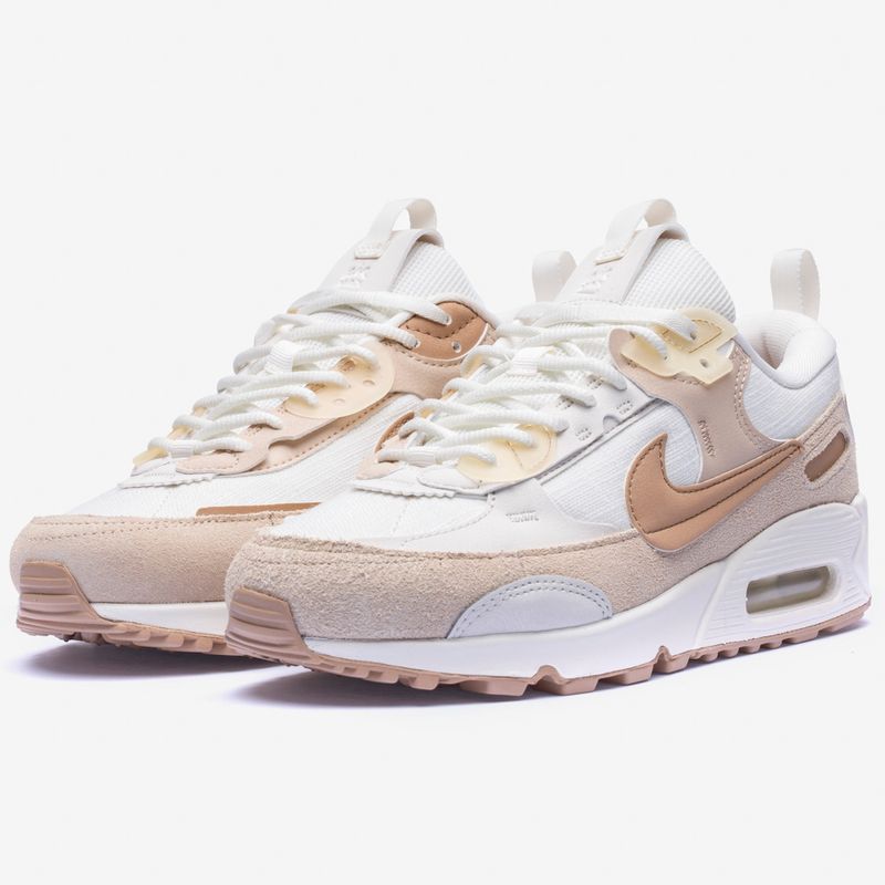 Tenis air max 90 hot sale bege