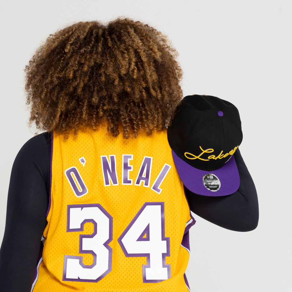 Boné Aba Reta Los Angeles Lakers New Era NBA 950 Snapback Core BLK