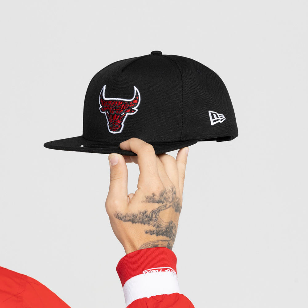 Boné Aba Reta Chicago Bulls New Era NBA 950 Snapback Core