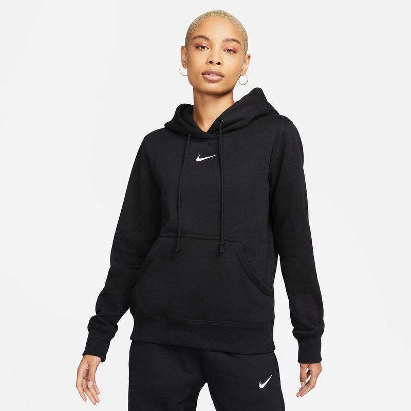 Moletom Nike Sportswear Phoenix Fleece Hoody para mulher Preto