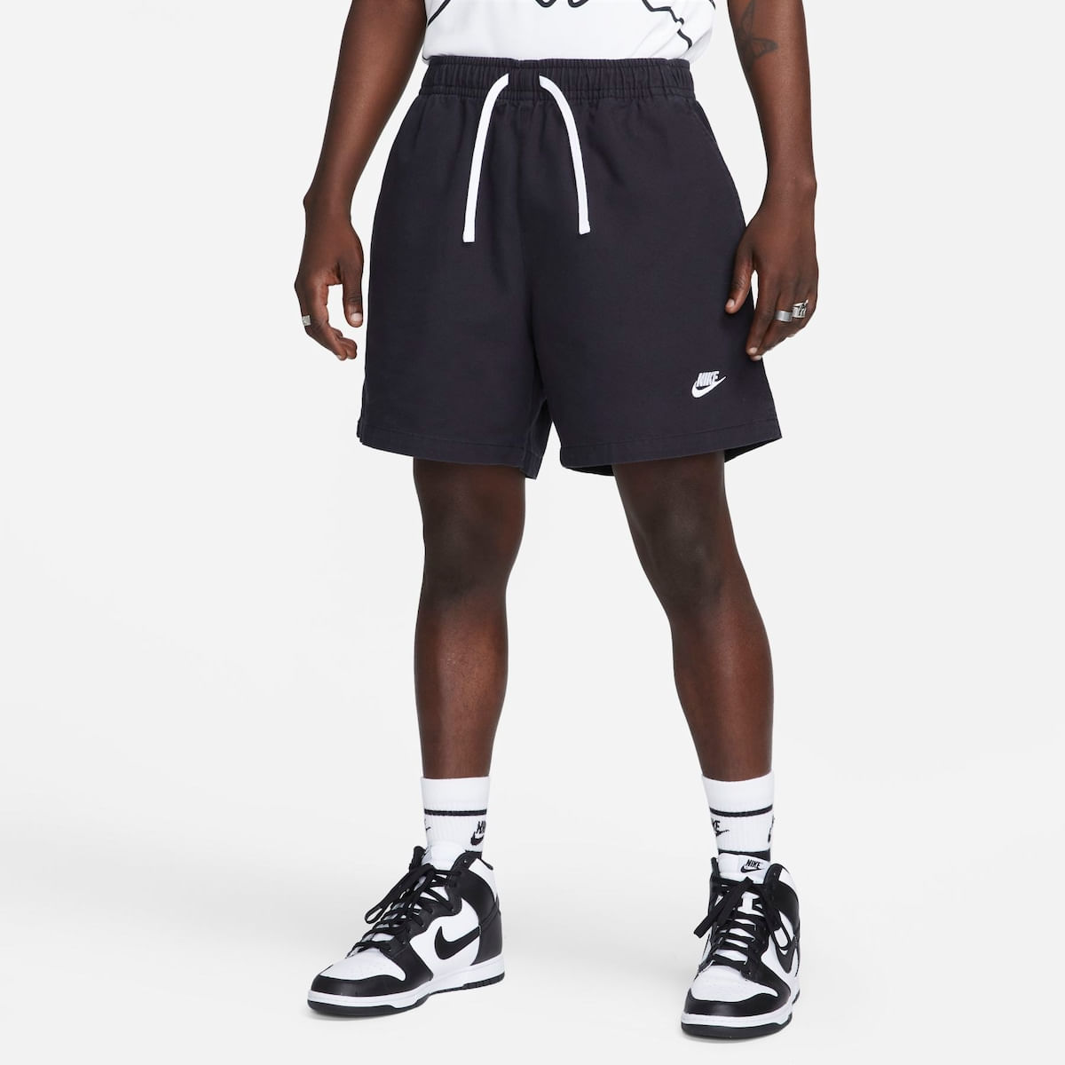 Shorts Nike Club+ Woven Wash Flow Masculino