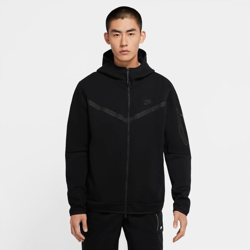 Blusão Nike Sportswear Tech Fleece Windrunner Preto - Compre Agora