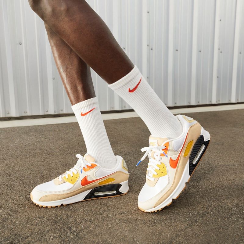 Tênis nike air max 90 essential hot sale masculino branco