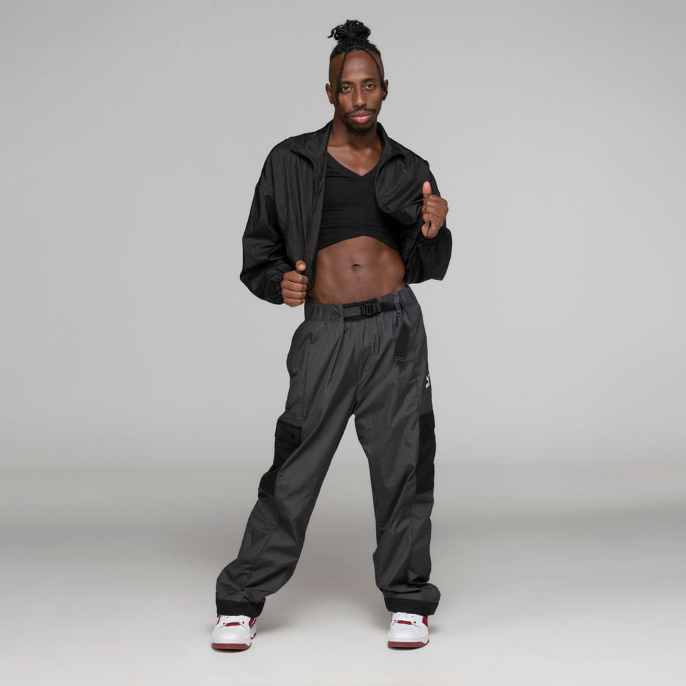 Jaqueta Cropped Puma Track Dare To Woven