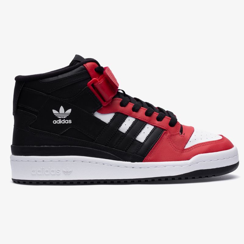 Tenis adidas best sale vermelho e preto