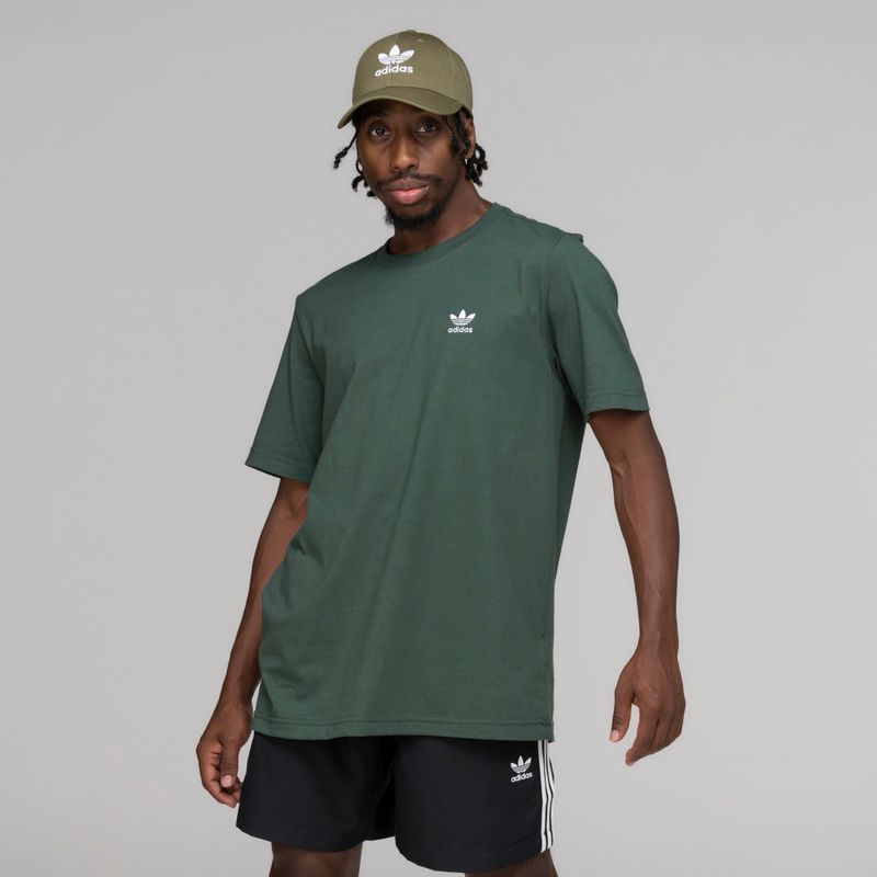 Camiseta adidas best sale originals verde