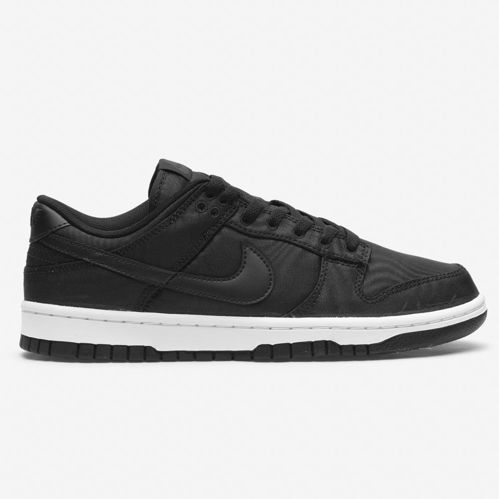 Tênis Nike Dunk Low Retrô Black Canvas