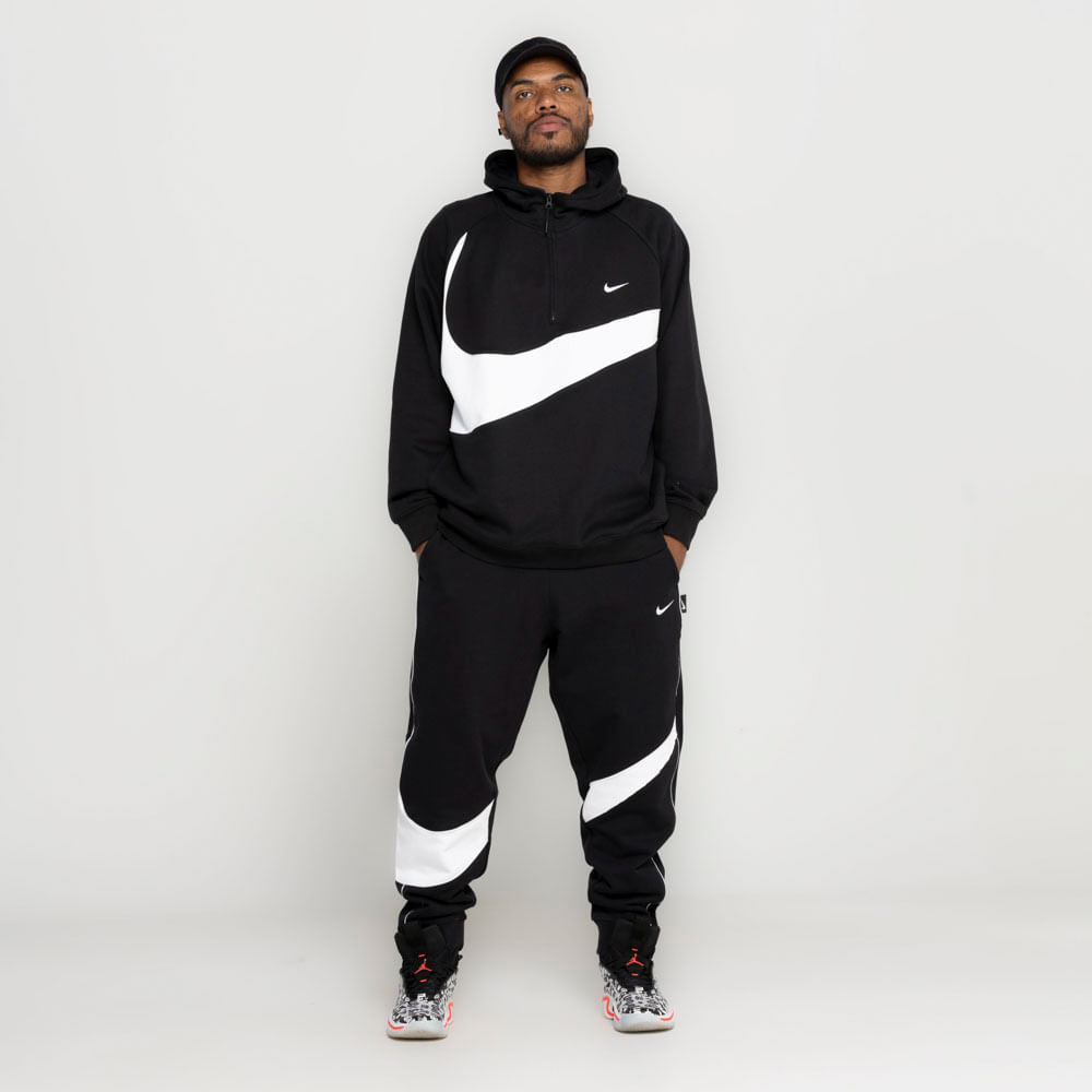 Blusão Masculino Nike Dri-Fit com Capuz Hoodie Swoosh em Promoção