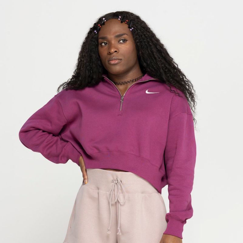 Nike swoosh cheap crop overhead hoodie