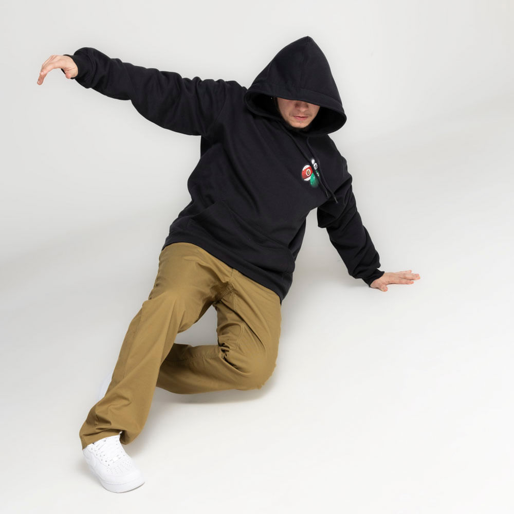 MOLETOM CANGURU HUF DIRTY POOL TT P/O HOODIE