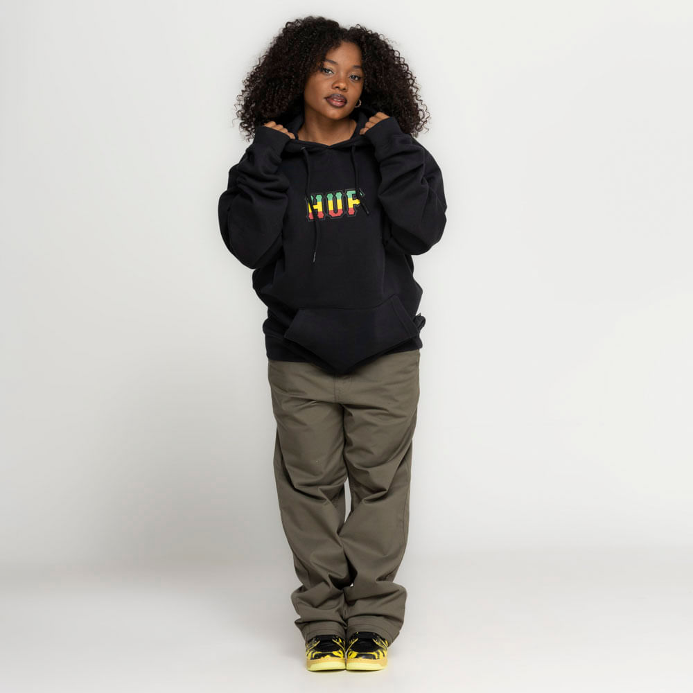 MOLETOM CARECA HUF RIGHTEOUS P/O HOODIE