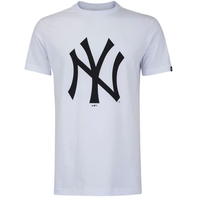 Camiseta New York Yankees MLB New Era Manga Curta Masculina Básico Essentials