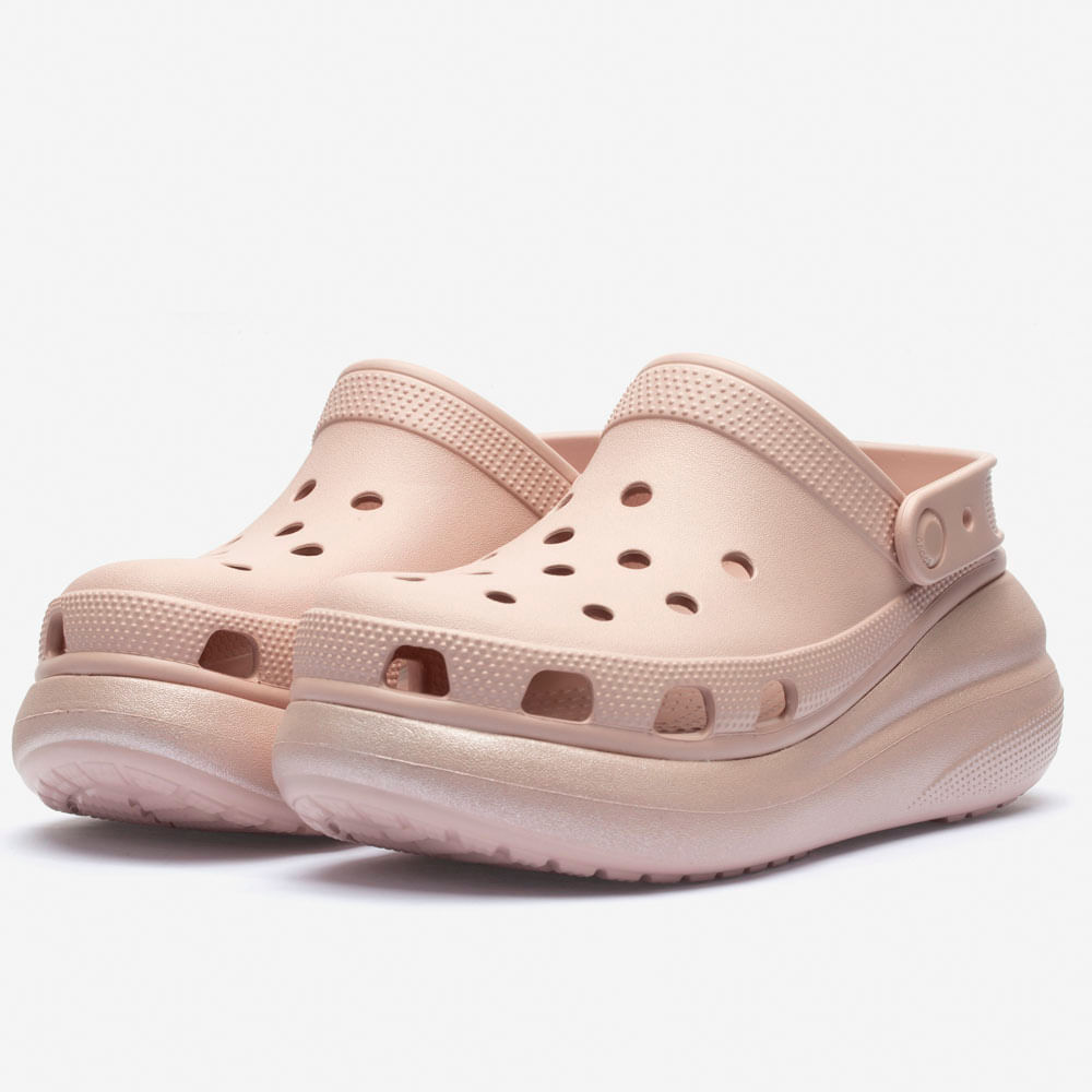 Sandália Crocs Classic Crush Shimmer Clog