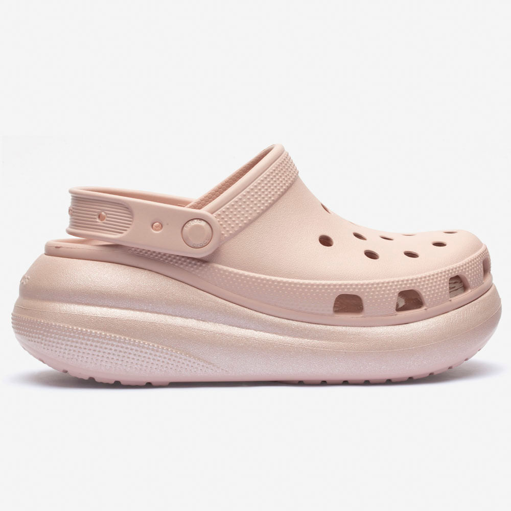 Sandália Crocs Classic Crush Shimmer Clog