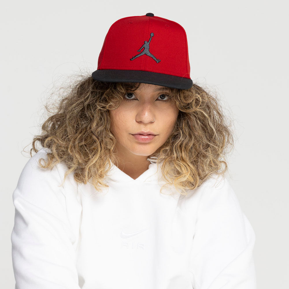 Boné Jordan Nike Aba Reta Snapback Pro Jumpman - Adulto