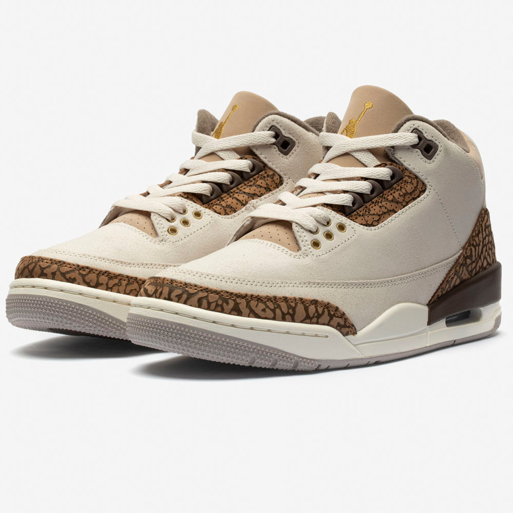 Tênis Jordan Nike Air 3 Retrô Palomino