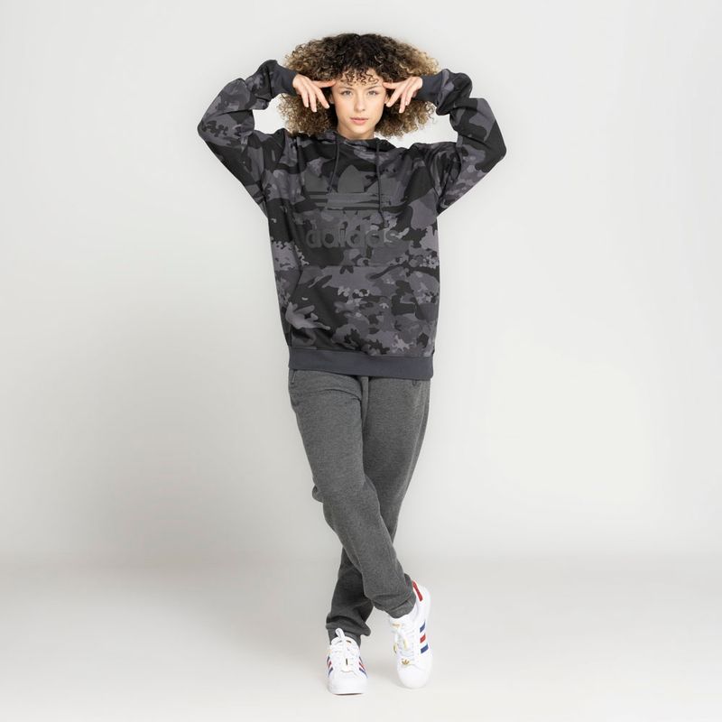 Blus o adidas com Capuz Camo Aop Studio 78