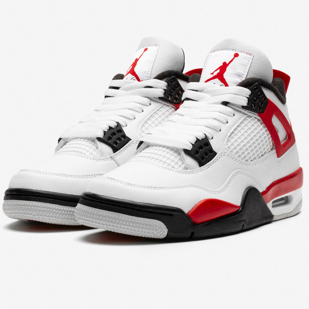 Tênis Nike Air Jordan 4 Retrô Red Cement