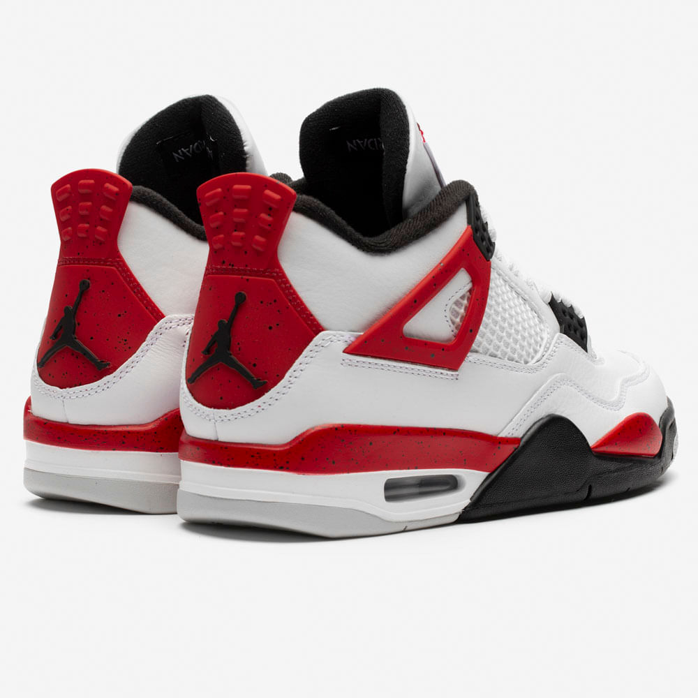 Tênis Nike Air Jordan 4 Retrô Red Cement | Studio78 Tênis Nike Air Jordan 4 Retrô Red Cement | Studio78