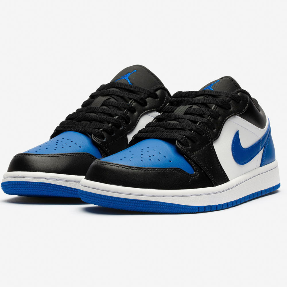 Tênis Nike Air Jordan 1 Low Royal Toe