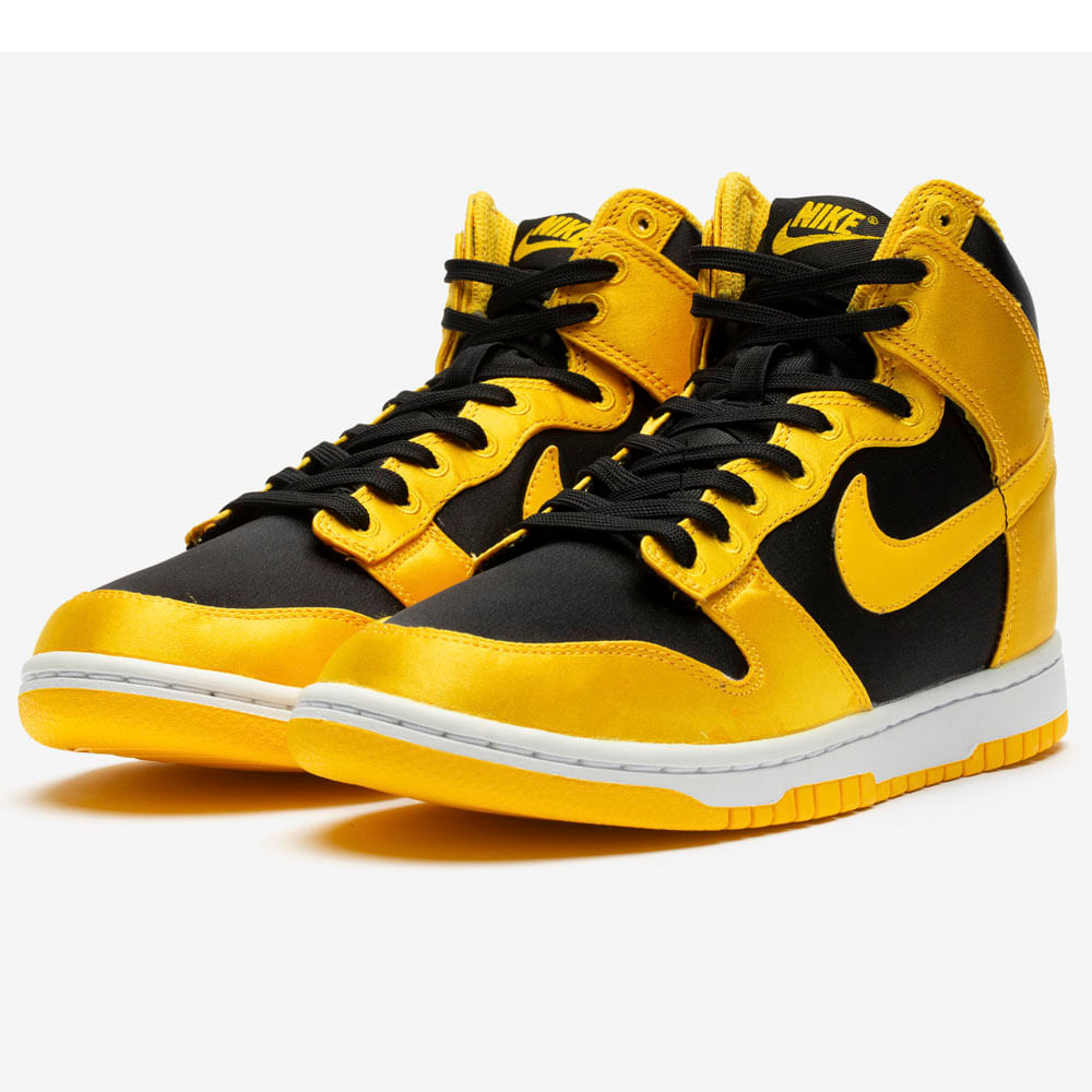 Tênis Nike Dunk High - Goldenrod Satin