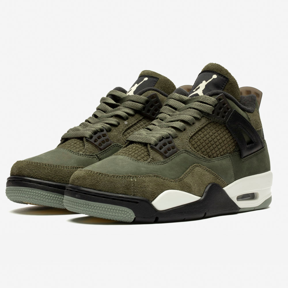 Tênis Nike Air Jordan 4 Craft Olive